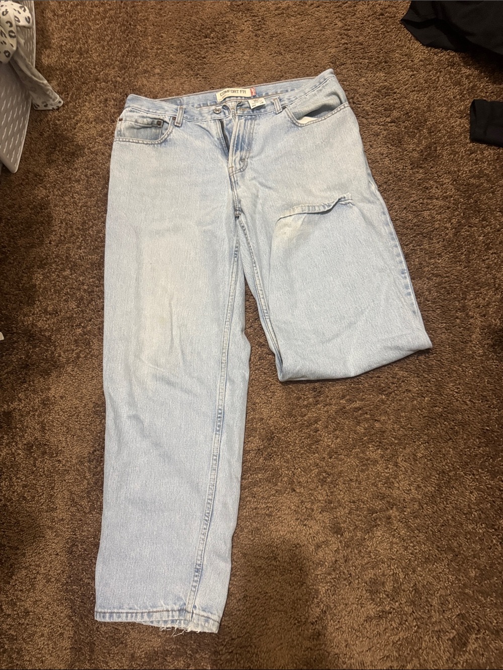 Levi's Light Blue Straight Leg Men's Jeans